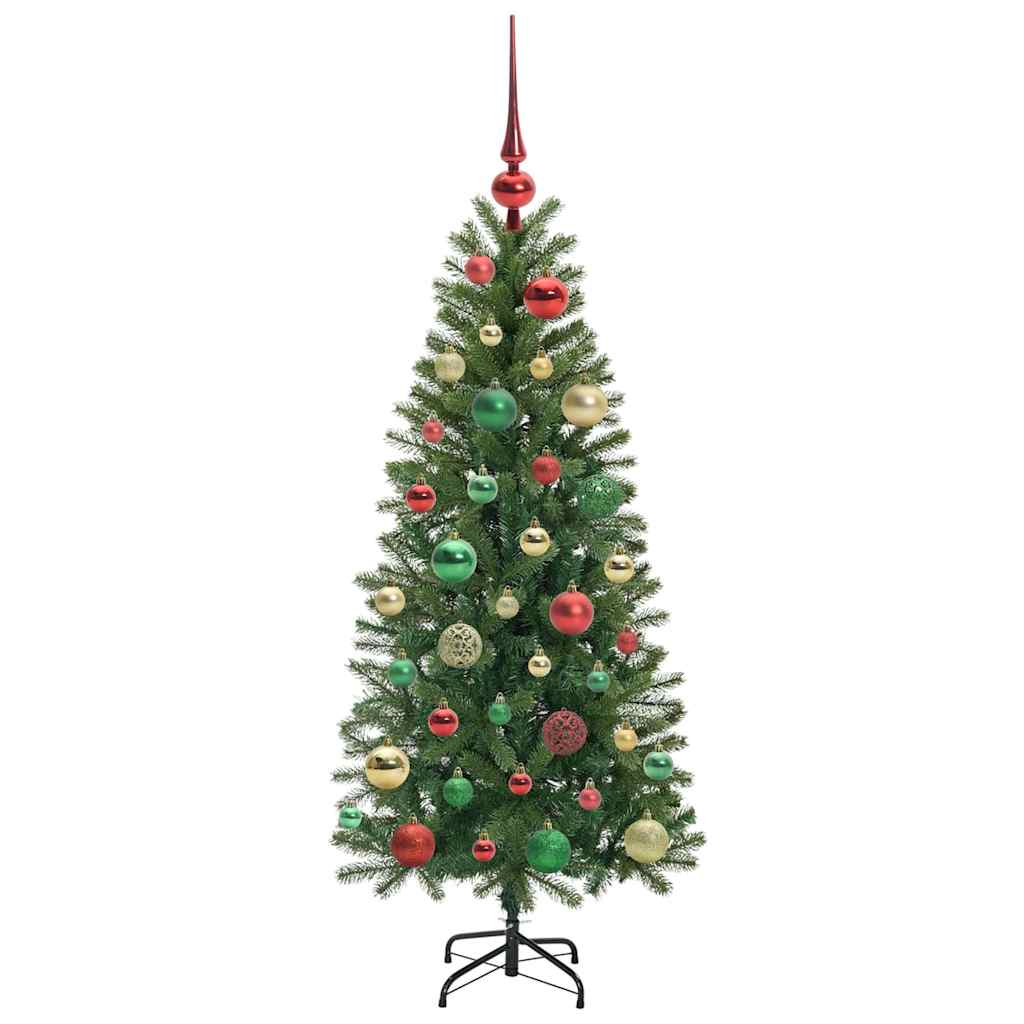 Kunstkerstboom met 150 LED met standaard Groen 120 cm PE en PVC is nu te koop bij PeponiXL, paradijselijk wonen!