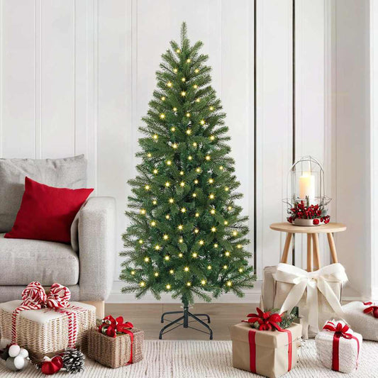 Kunstkerstboom met 150 LED met standaard Groen 150 cm PE en PVC is nu te koop bij PeponiXL, paradijselijk wonen!