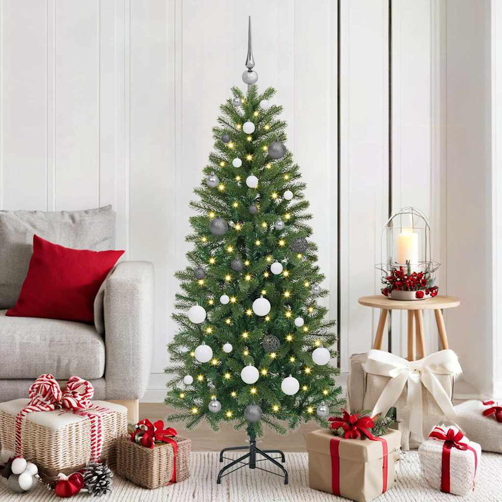 Kunstkerstboom met 150 LED met standaard Groen 150 cm PE en PVC is nu te koop bij PeponiXL, paradijselijk wonen!