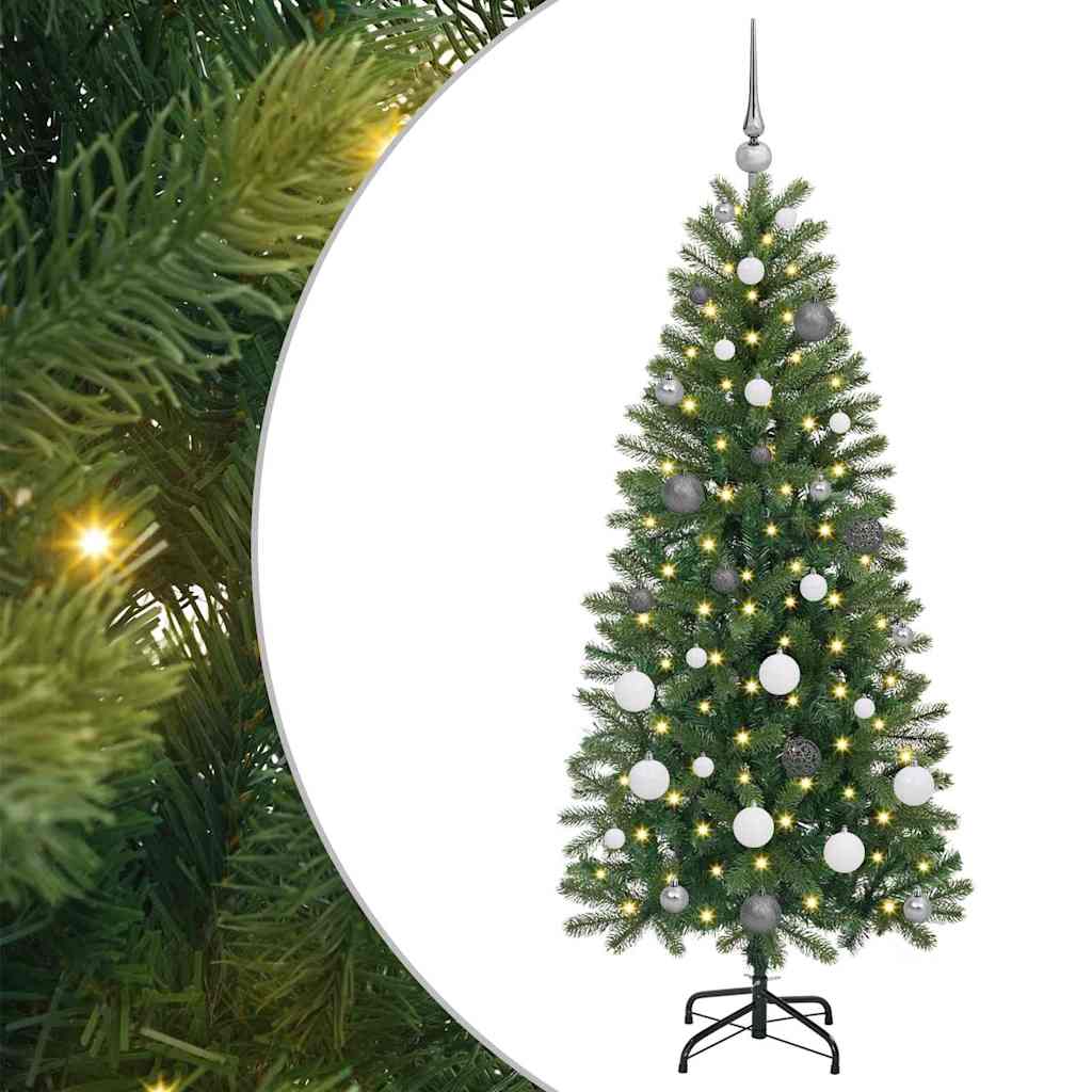 Kunstkerstboom met 150 LED met standaard Groen 150 cm PE en PVC is nu te koop bij PeponiXL, paradijselijk wonen!