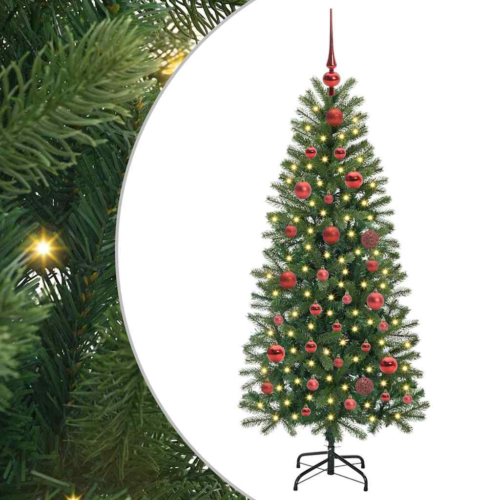 Kunstkerstboom met 150 LED met standaard Groen 150 cm PE en PVC is nu te koop bij PeponiXL, paradijselijk wonen!