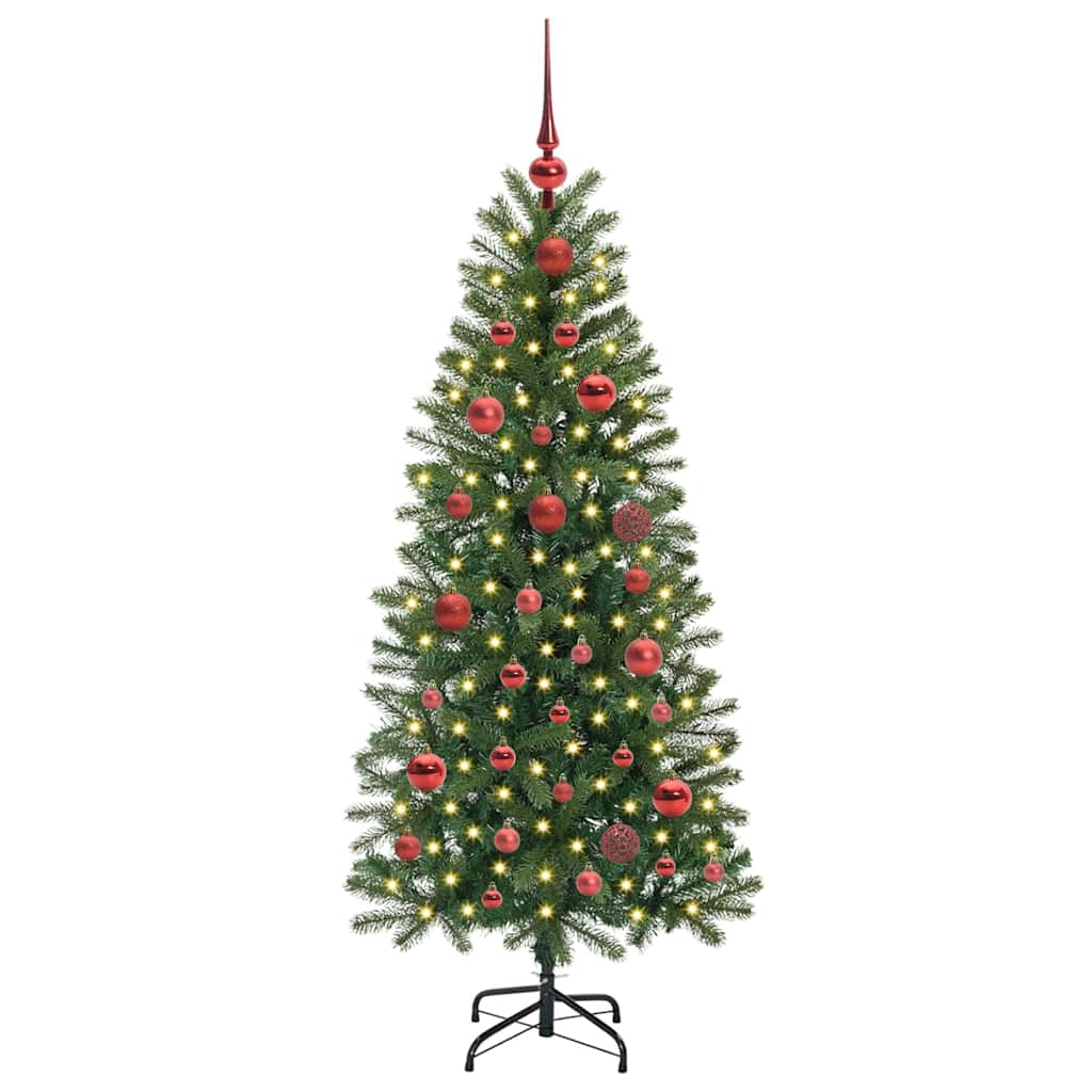Kunstkerstboom met 150 LED met standaard Groen 150 cm PE en PVC is nu te koop bij PeponiXL, paradijselijk wonen!