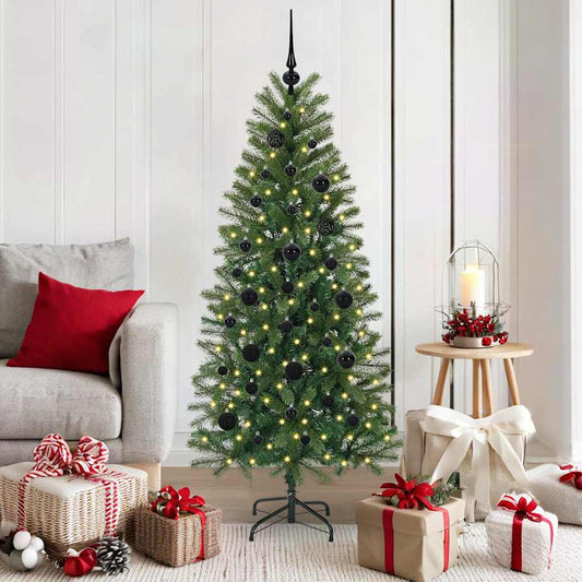 Kunstkerstboom met 150 LED met standaard Groen 150 cm PE en PVC is nu te koop bij PeponiXL, paradijselijk wonen!