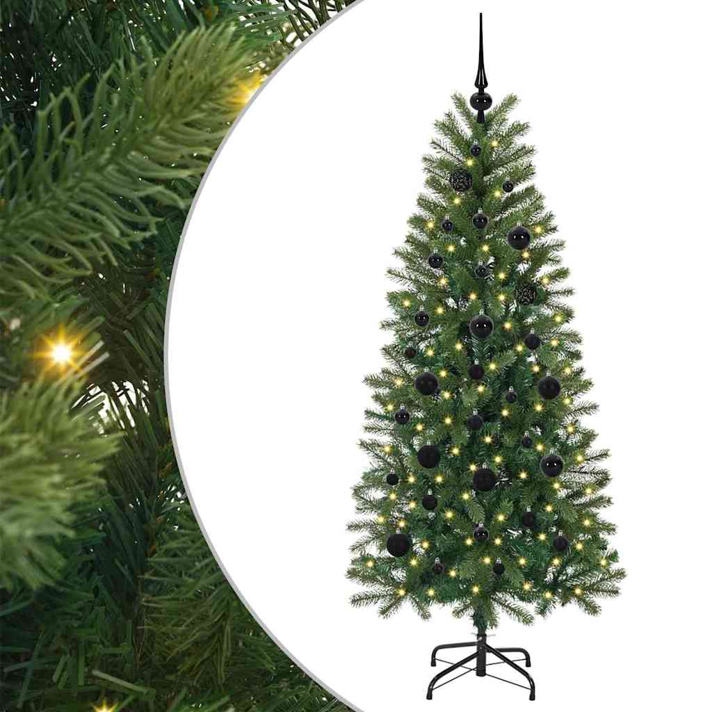 Kunstkerstboom met 150 LED met standaard Groen 150 cm PE en PVC is nu te koop bij PeponiXL, paradijselijk wonen!