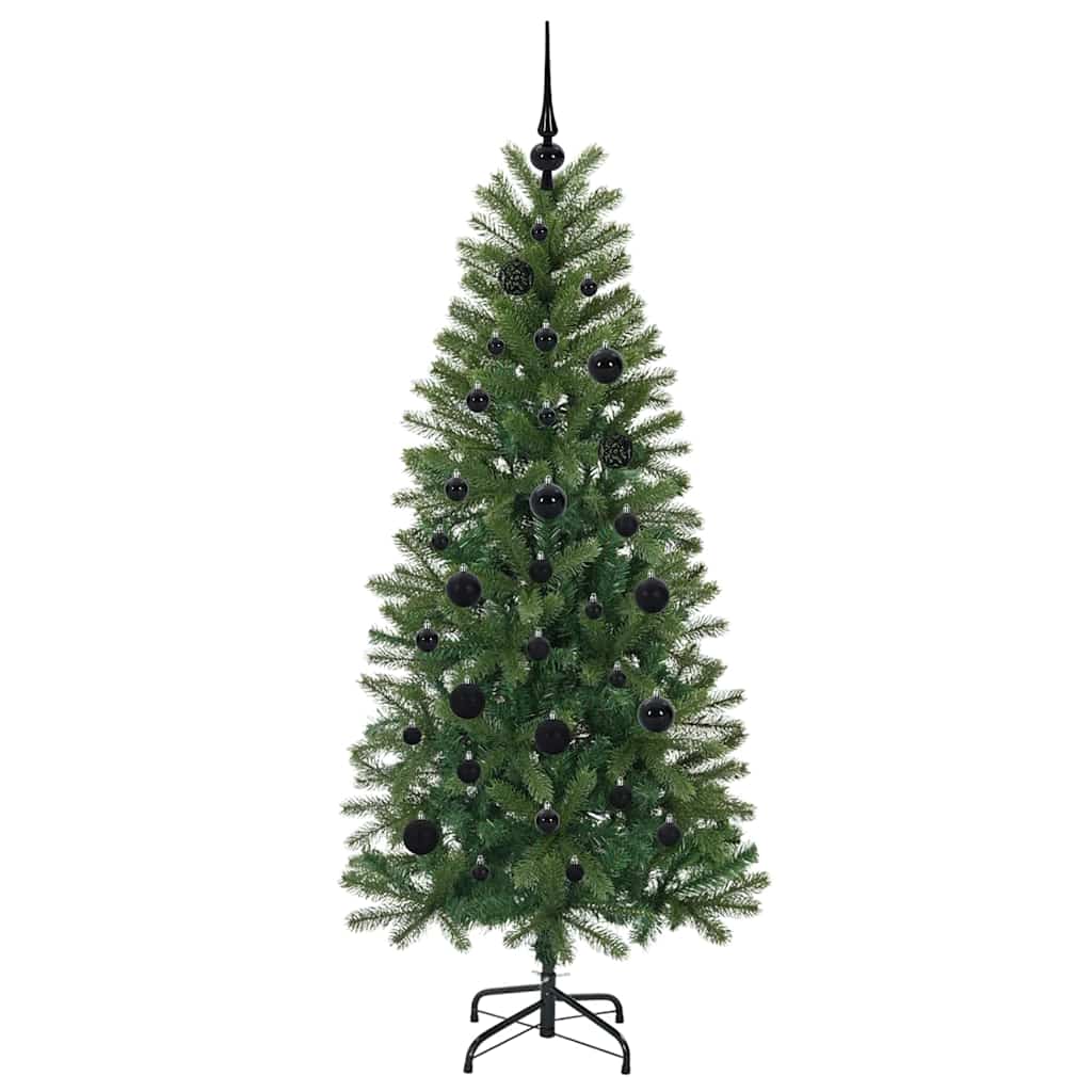 Kunstkerstboom met 150 LED met standaard Groen 150 cm PE en PVC is nu te koop bij PeponiXL, paradijselijk wonen!