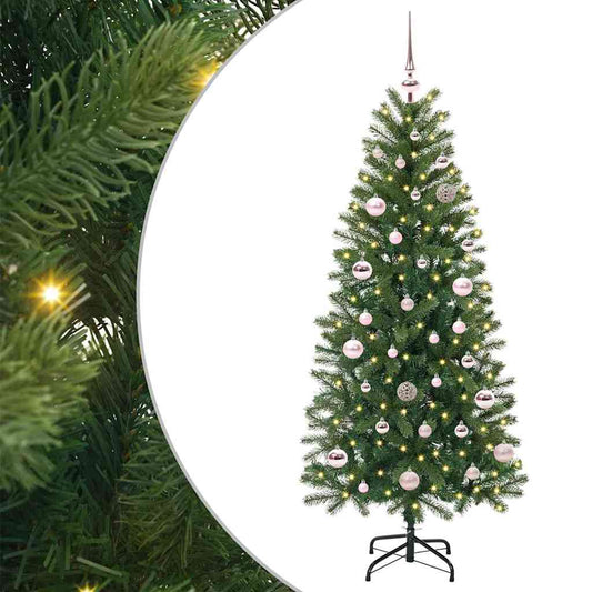 Kunstkerstboom met 150 LED met standaard Groen 150 cm PE en PVC is nu te koop bij PeponiXL, paradijselijk wonen!