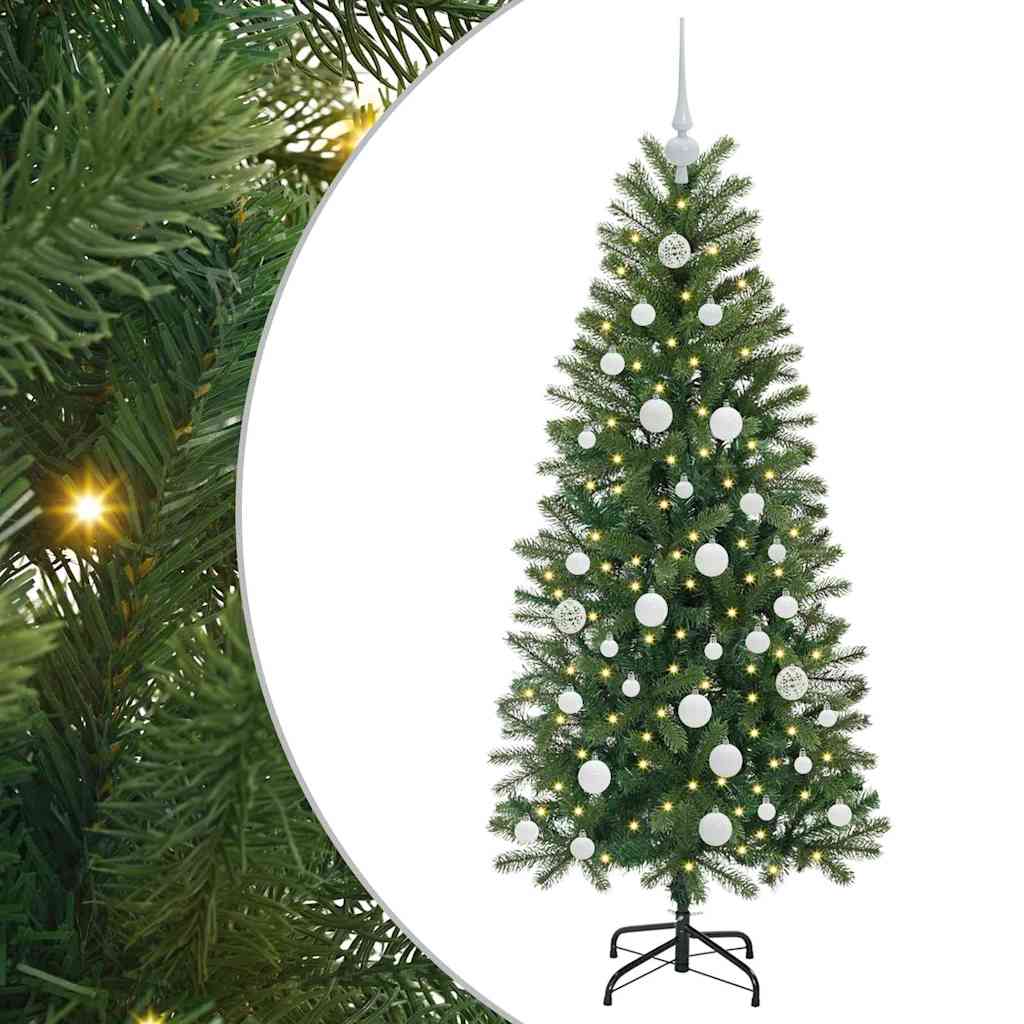 Kunstkerstboom met 150 LED met standaard Groen 150 cm PE en PVC is nu te koop bij PeponiXL, paradijselijk wonen!