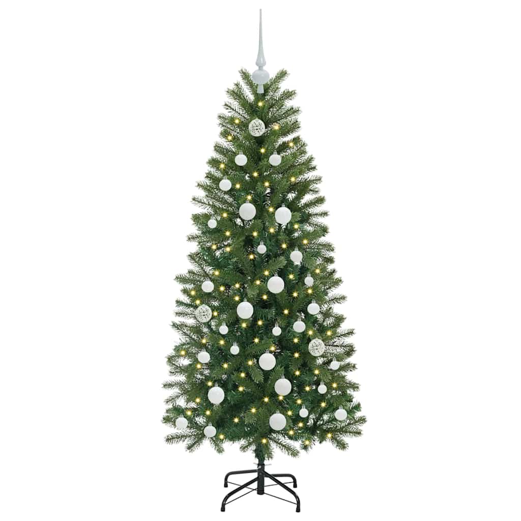 Kunstkerstboom met 150 LED met standaard Groen 150 cm PE en PVC is nu te koop bij PeponiXL, paradijselijk wonen!