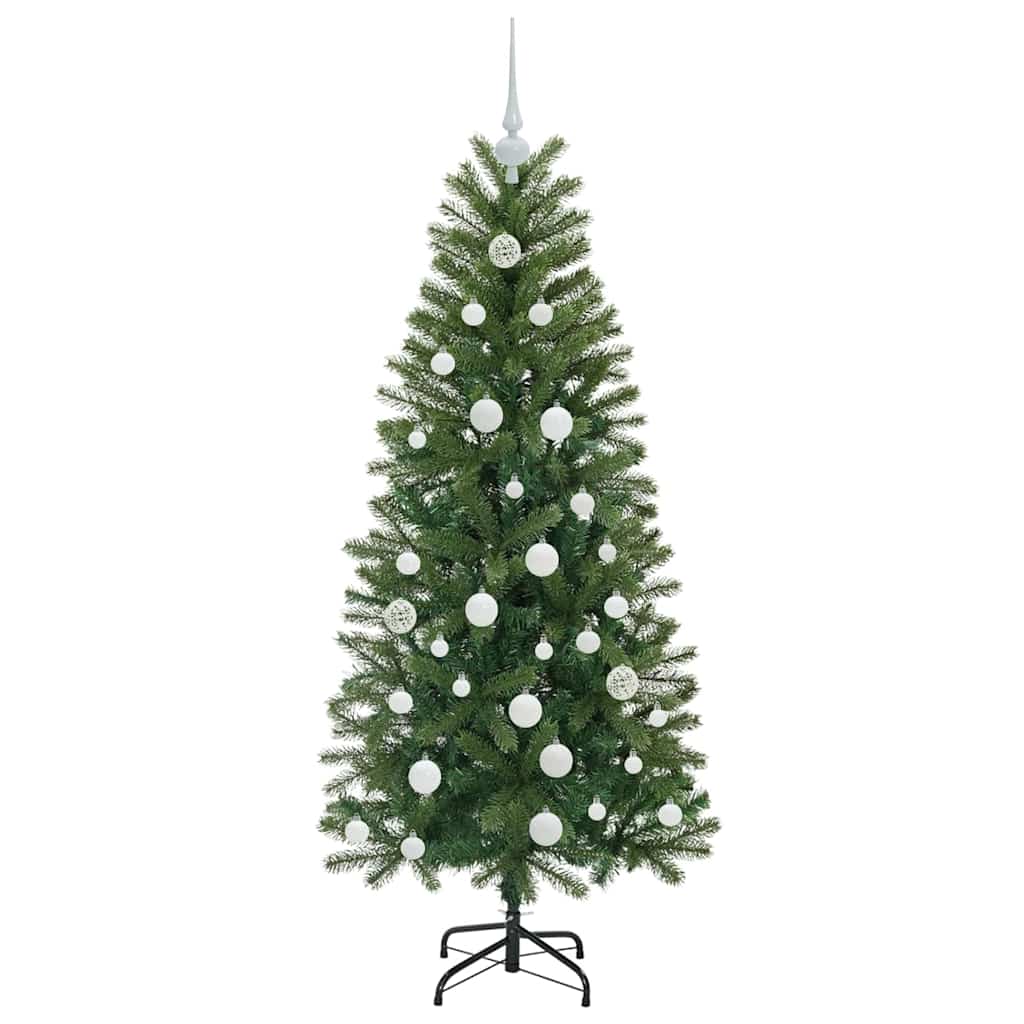 Kunstkerstboom met 150 LED met standaard Groen 150 cm PE en PVC is nu te koop bij PeponiXL, paradijselijk wonen!