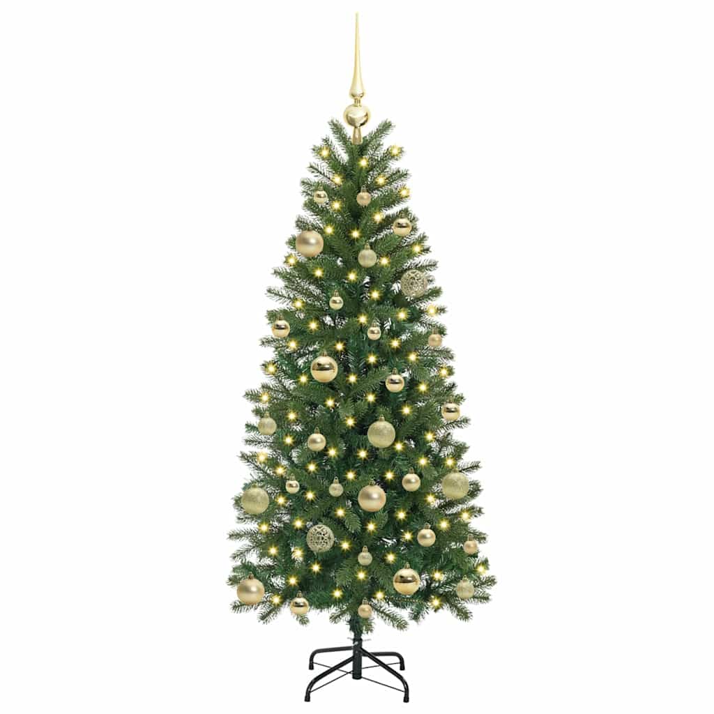 Kunstkerstboom met 150 LED met standaard Groen 150 cm PE en PVC is nu te koop bij PeponiXL, paradijselijk wonen!