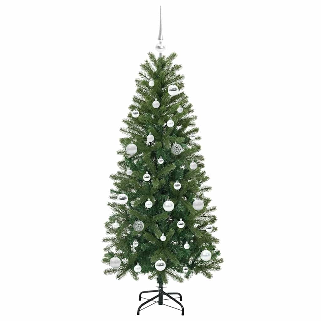 Kunstkerstboom met 150 LED met standaard Groen 150 cm PE en PVC is nu te koop bij PeponiXL, paradijselijk wonen!