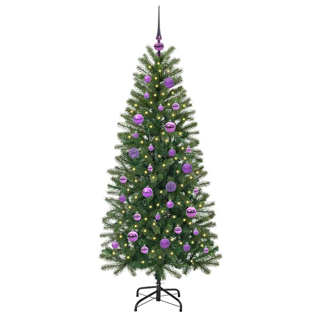 Kunstkerstboom met 150 LED met standaard Groen 150 cm PE en PVC is nu te koop bij PeponiXL, paradijselijk wonen!