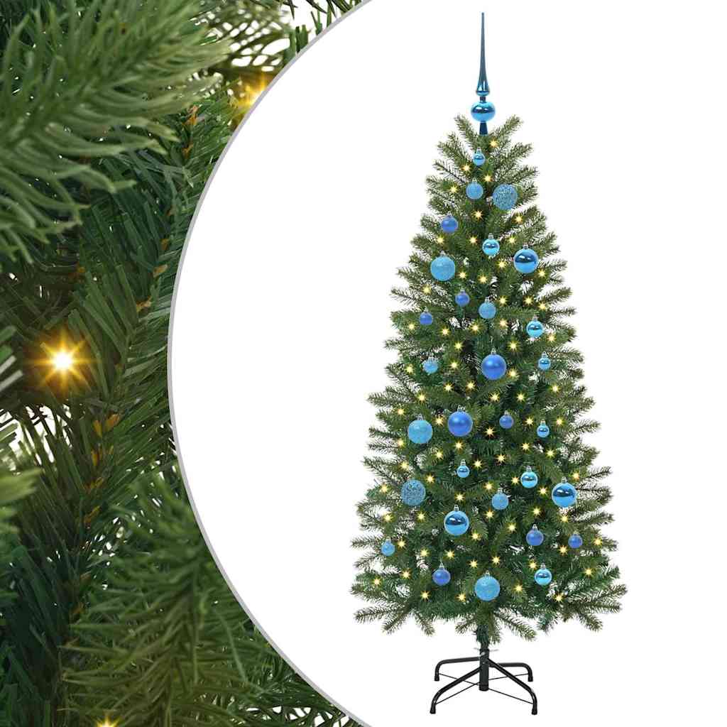 Kunstkerstboom met 150 LED met standaard Groen 150 cm PE en PVC is nu te koop bij PeponiXL, paradijselijk wonen!