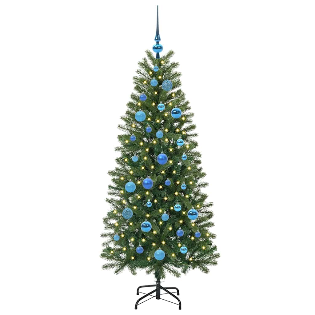 Kunstkerstboom met 150 LED met standaard Groen 150 cm PE en PVC is nu te koop bij PeponiXL, paradijselijk wonen!