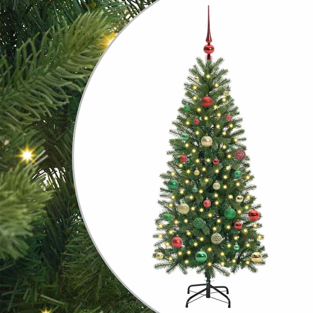 Kunstkerstboom met 150 LED met standaard Groen 150 cm PE en PVC is nu te koop bij PeponiXL, paradijselijk wonen!
