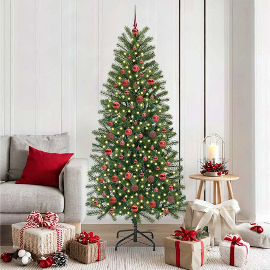 Kunstkerstboom met 300 LED met standaard Groen 180 cm PE en PVC is nu te koop bij PeponiXL, paradijselijk wonen!