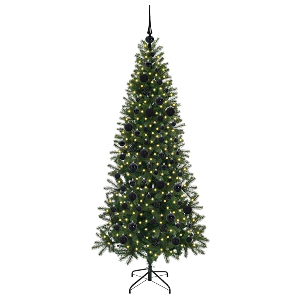 Kunstkerstboom met 300 LED met standaard Groen 180 cm PE en PVC is nu te koop bij PeponiXL, paradijselijk wonen!