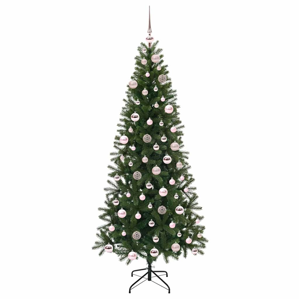 Kunstkerstboom met 300 LED met standaard Groen 180 cm PE en PVC is nu te koop bij PeponiXL, paradijselijk wonen!