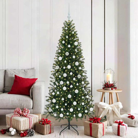 Kunstkerstboom met 300 LED met standaard Groen 180 cm PE en PVC is nu te koop bij PeponiXL, paradijselijk wonen!
