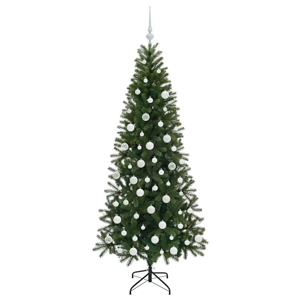 Kunstkerstboom met 300 LED met standaard Groen 180 cm PE en PVC is nu te koop bij PeponiXL, paradijselijk wonen!