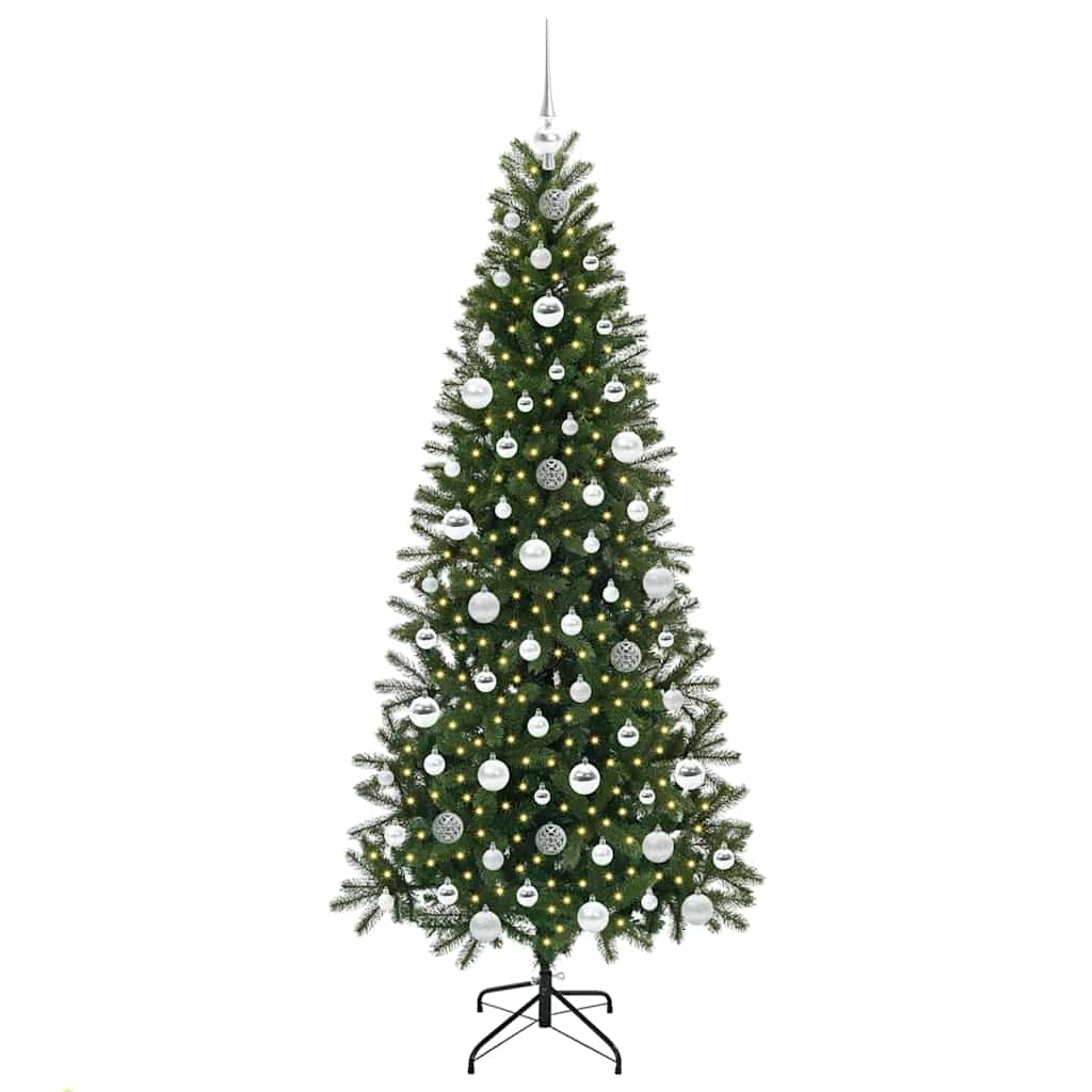 Kunstkerstboom met 300 LED met standaard Groen 180 cm PE en PVC is nu te koop bij PeponiXL, paradijselijk wonen!