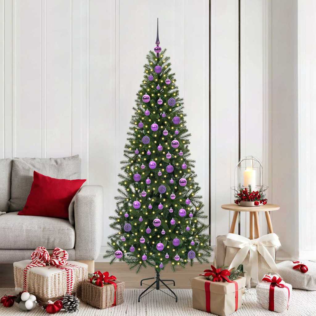Kunstkerstboom met 300 LED met standaard Groen 180 cm PE en PVC is nu te koop bij PeponiXL, paradijselijk wonen!