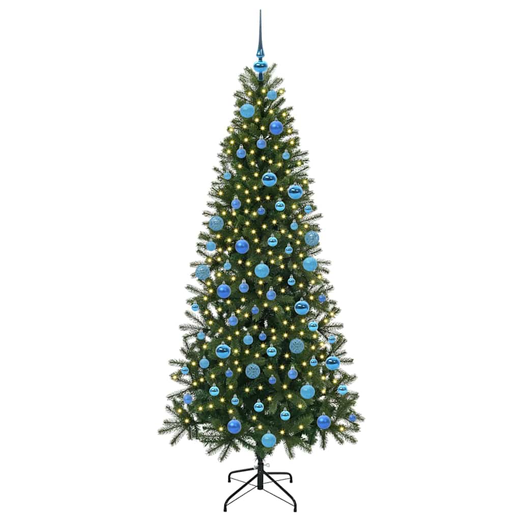 Kunstkerstboom met 300 LED met standaard Groen 180 cm PE en PVC is nu te koop bij PeponiXL, paradijselijk wonen!