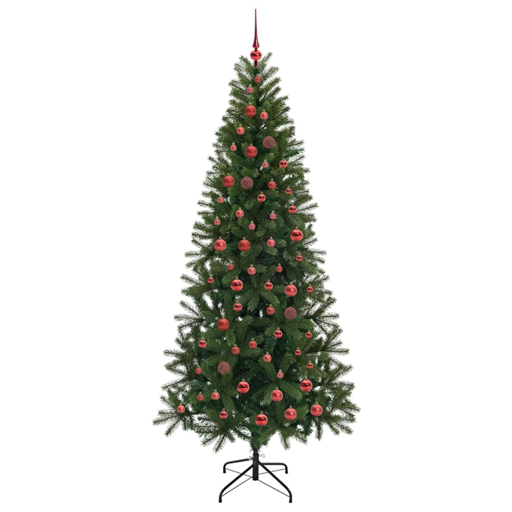 Kunstkerstboom met 300 LED met standaard Groen 210 cm PE en PVC is nu te koop bij PeponiXL, paradijselijk wonen!