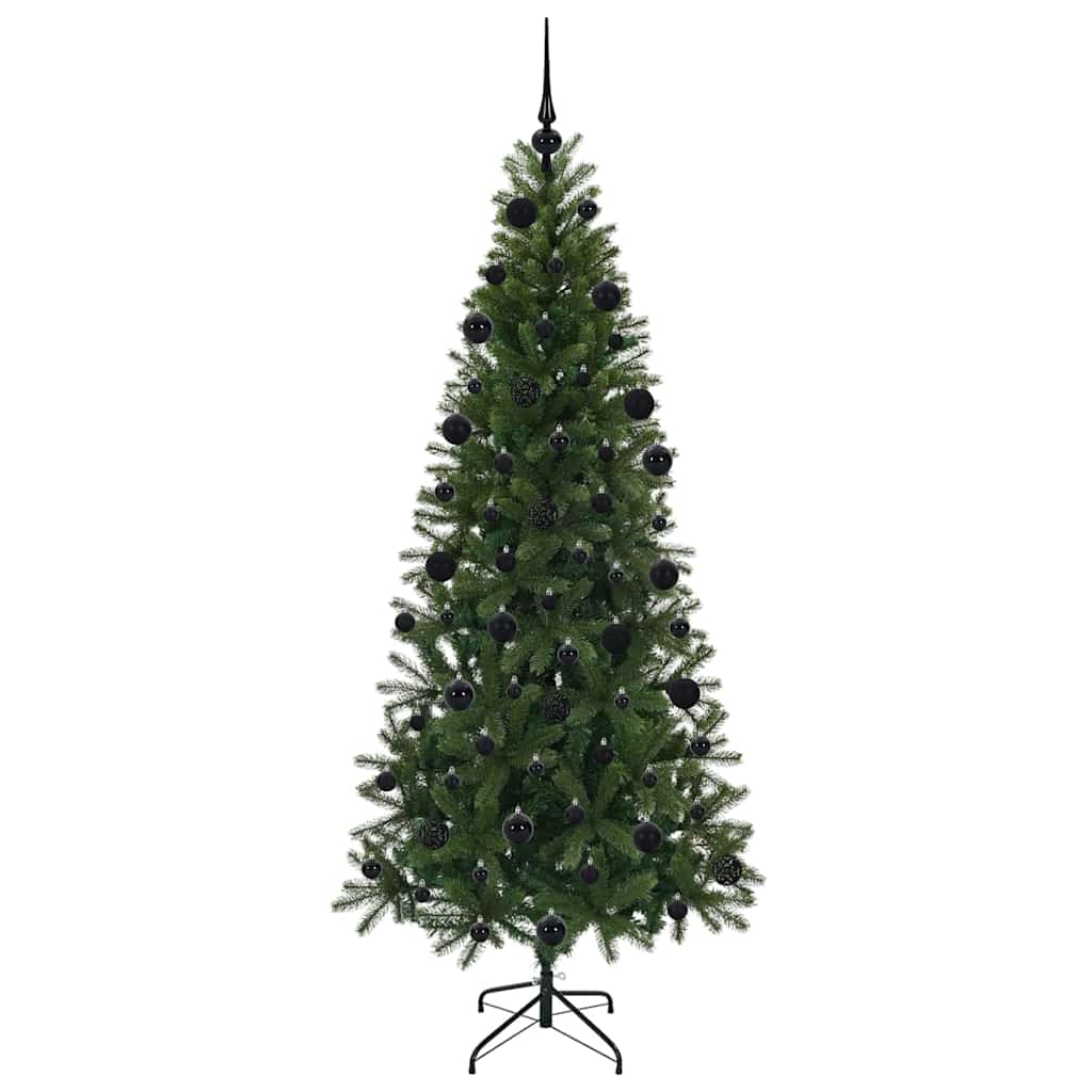 Kunstkerstboom met 300 LED met standaard Groen 210 cm PE en PVC is nu te koop bij PeponiXL, paradijselijk wonen!