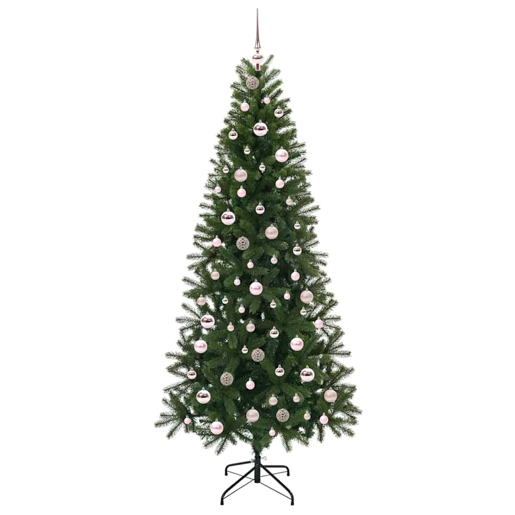 Kunstkerstboom met 300 LED met standaard Groen 210 cm PE en PVC is nu te koop bij PeponiXL, paradijselijk wonen!