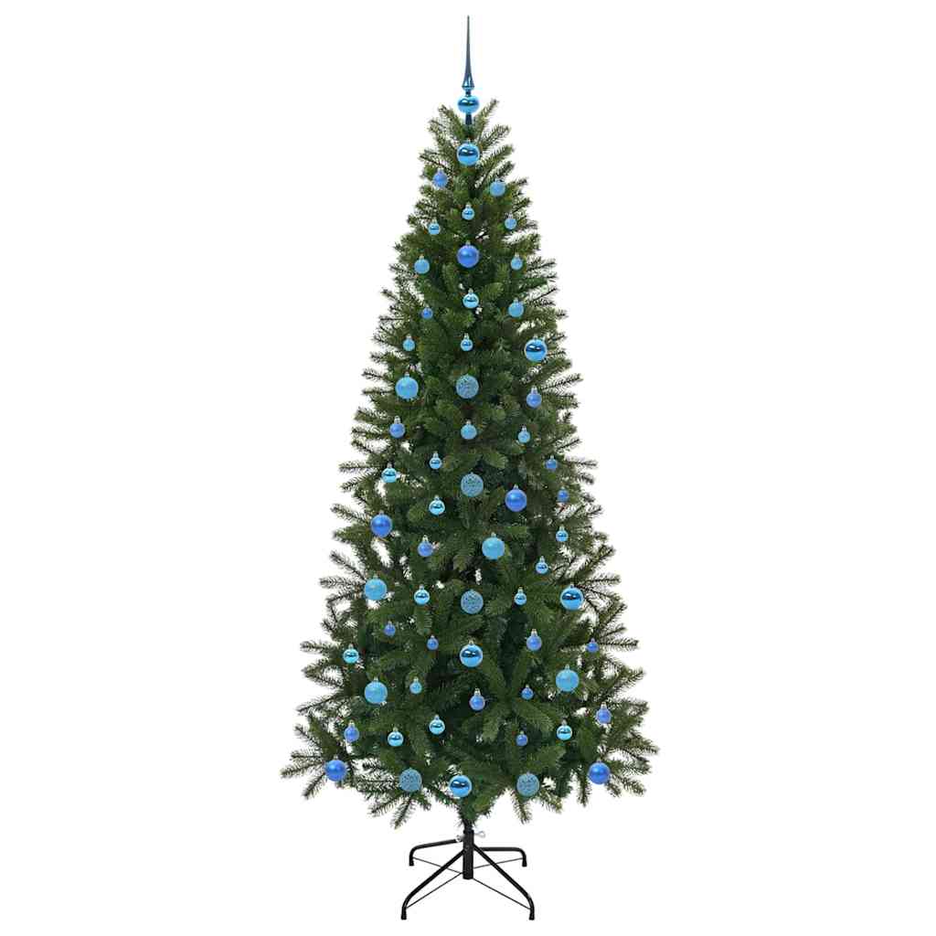 Kunstkerstboom met 300 LED met standaard Groen 210 cm PE en PVC is nu te koop bij PeponiXL, paradijselijk wonen!