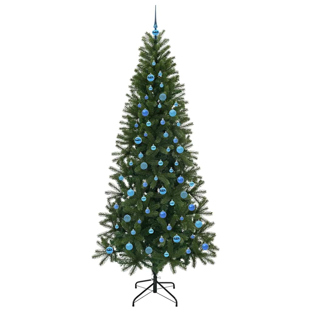 Kunstkerstboom met 300 LED met standaard Groen 240 cm PE en PVC is nu te koop bij PeponiXL, paradijselijk wonen!
