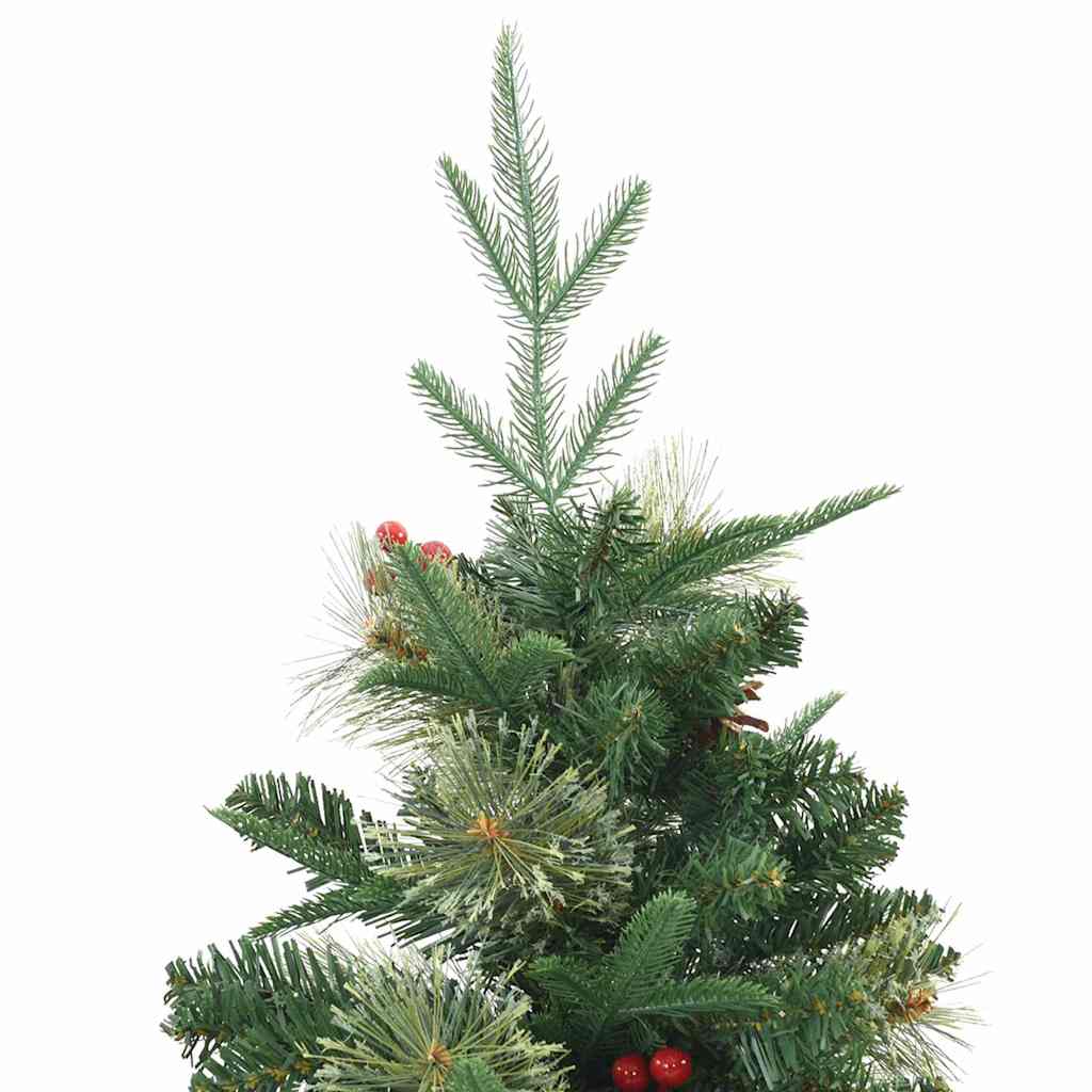 Kunstmatige Inklapbare Kerstboom Groen 150 cm PE en PVC is nu te koop bij PeponiXL, paradijselijk wonen!