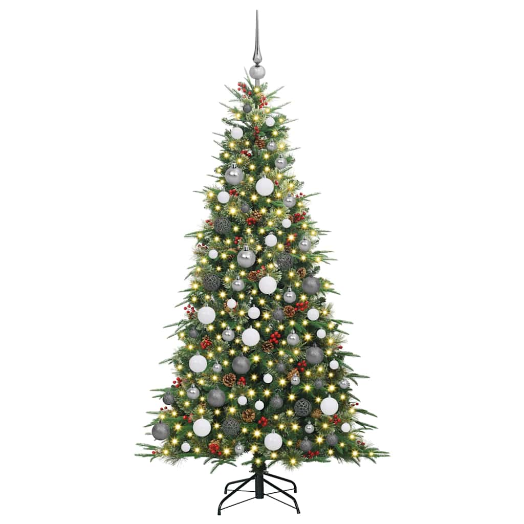 Kunstmatige Inklapbare Kerstboom Groen 180 cm PE en PVC is nu te koop bij PeponiXL, paradijselijk wonen!