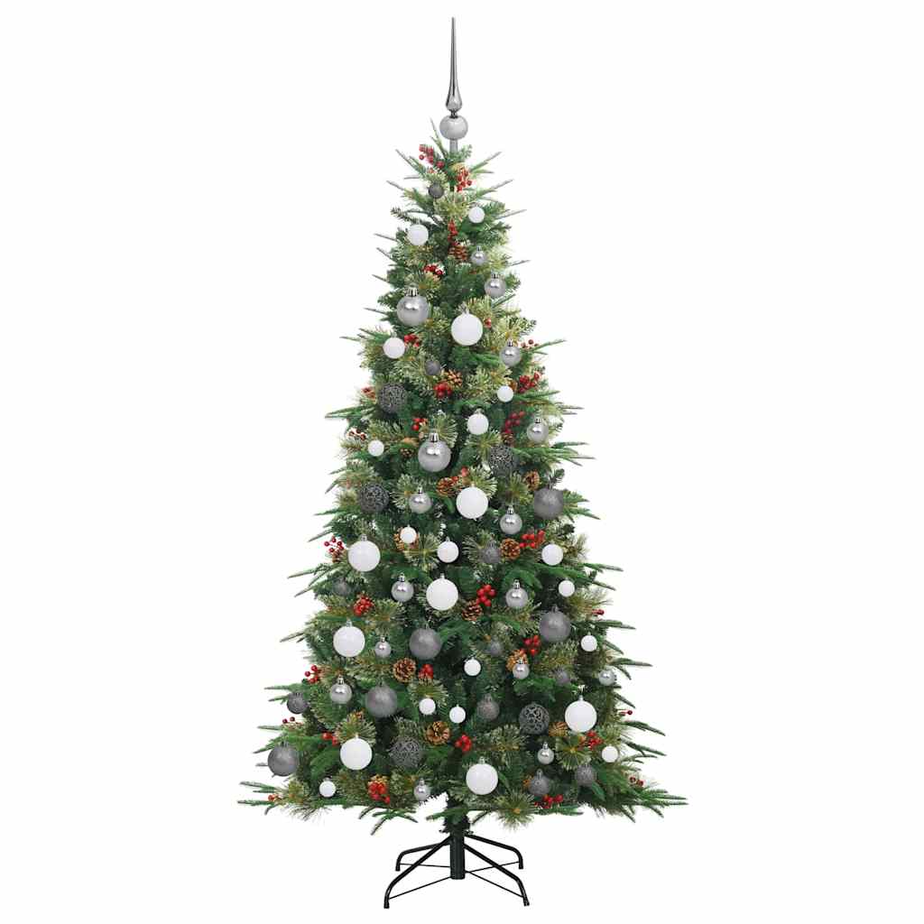 Kunstmatige Inklapbare Kerstboom Groen 180 cm PE en PVC is nu te koop bij PeponiXL, paradijselijk wonen!