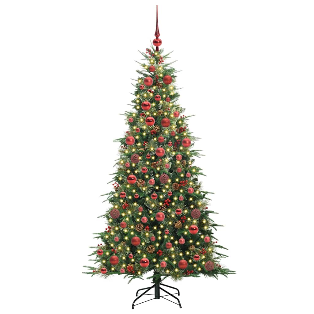 Kunstmatige Inklapbare Kerstboom Groen 180 cm PE en PVC is nu te koop bij PeponiXL, paradijselijk wonen!