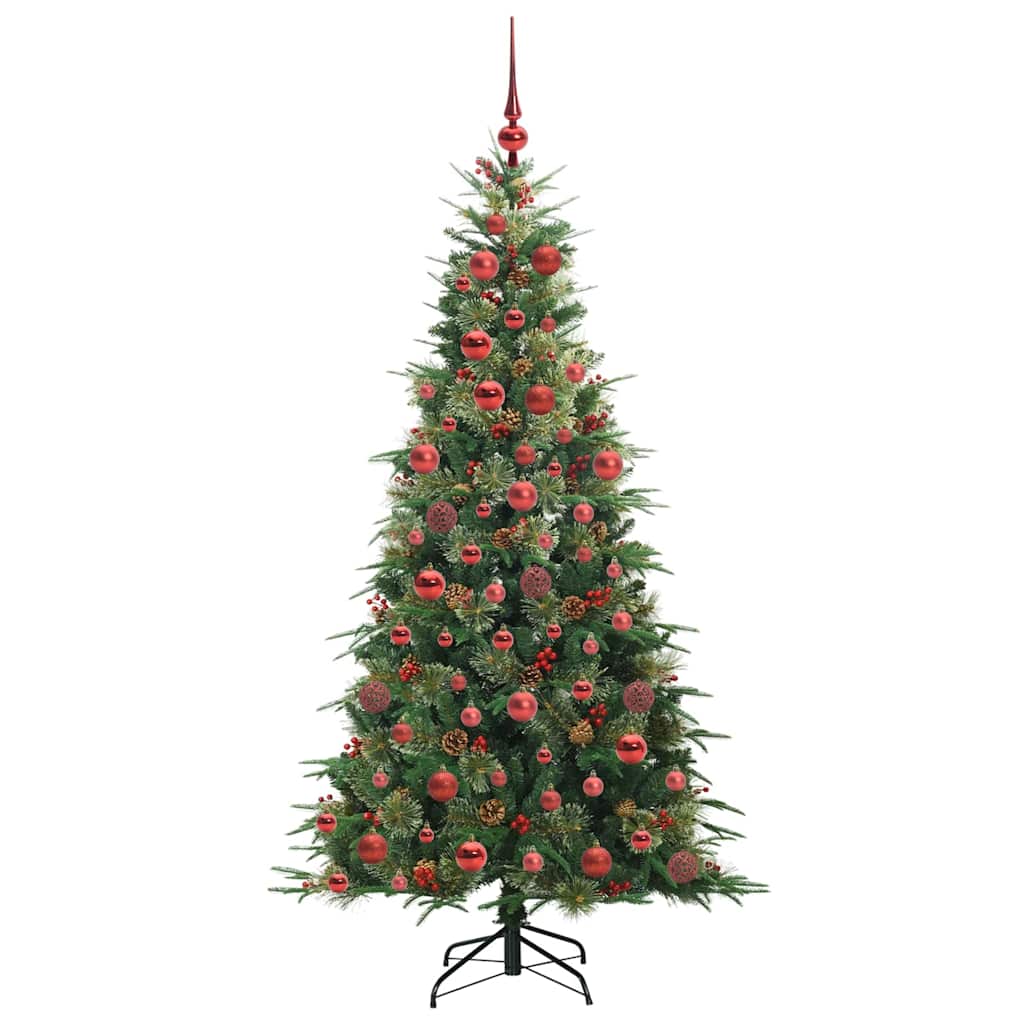 Kunstmatige Inklapbare Kerstboom Groen 180 cm PE en PVC is nu te koop bij PeponiXL, paradijselijk wonen!