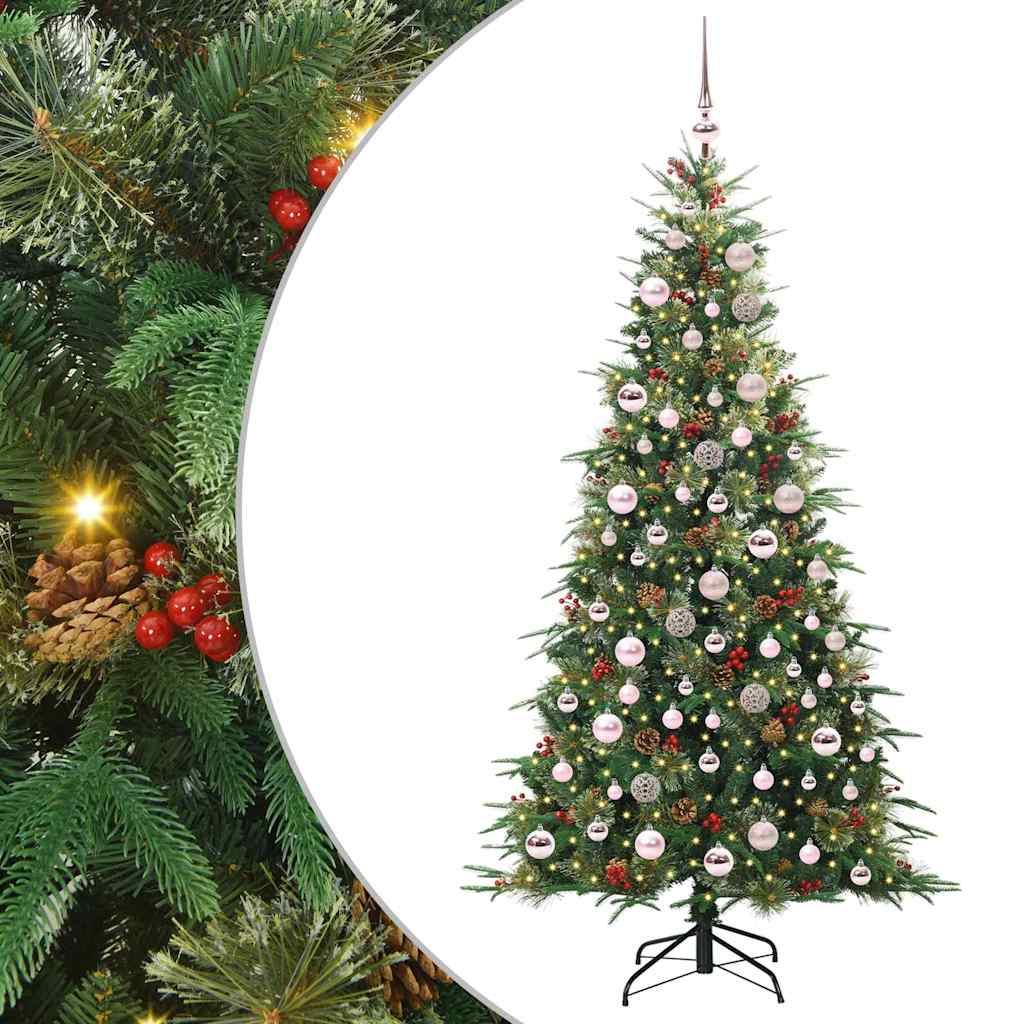 Kunstmatige Inklapbare Kerstboom Groen 180 cm PE en PVC is nu te koop bij PeponiXL, paradijselijk wonen!