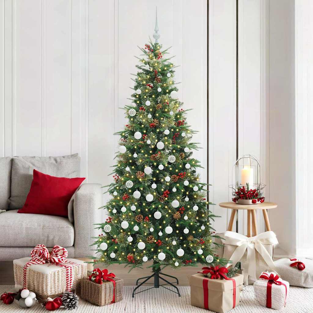 Kunstmatige Inklapbare Kerstboom Groen 180 cm PE en PVC is nu te koop bij PeponiXL, paradijselijk wonen!