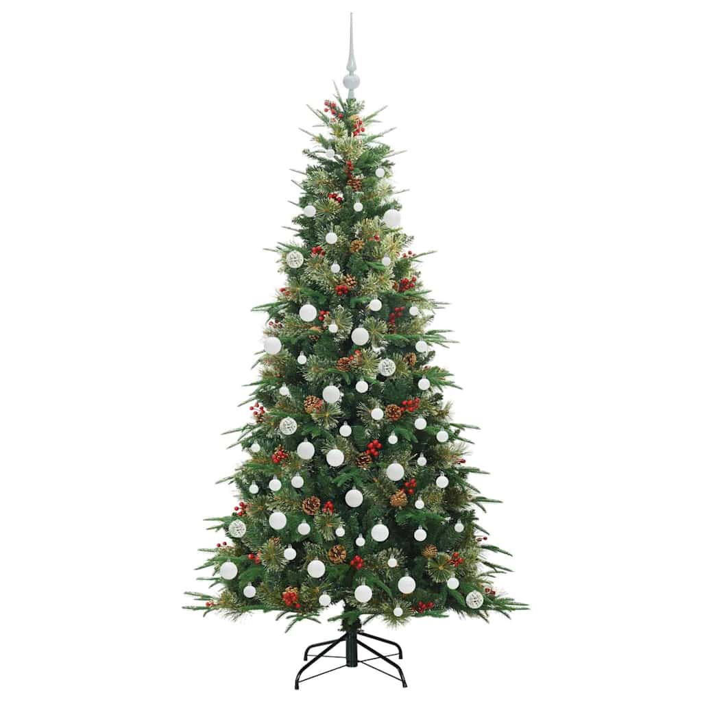 Kunstmatige Inklapbare Kerstboom Groen 180 cm PE en PVC is nu te koop bij PeponiXL, paradijselijk wonen!