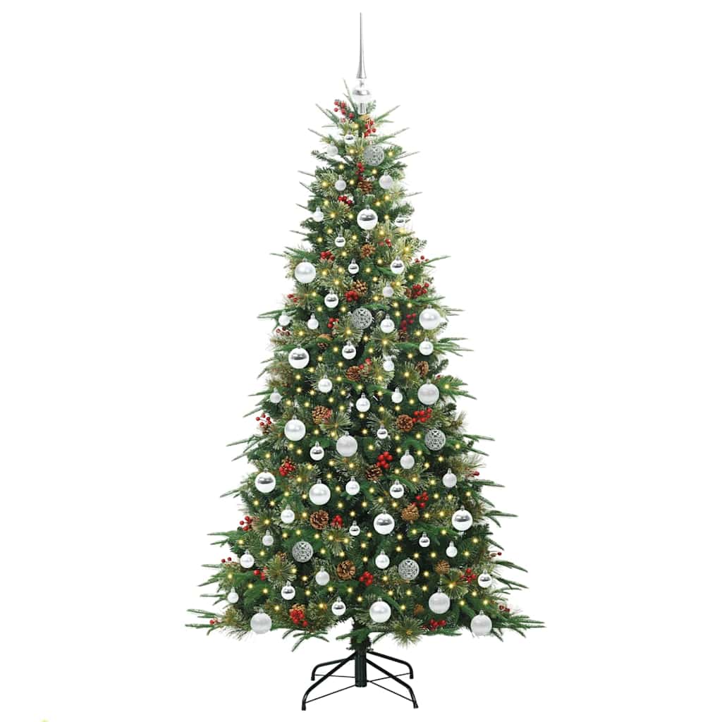 Kunstmatige Inklapbare Kerstboom Groen 180 cm PE en PVC is nu te koop bij PeponiXL, paradijselijk wonen!