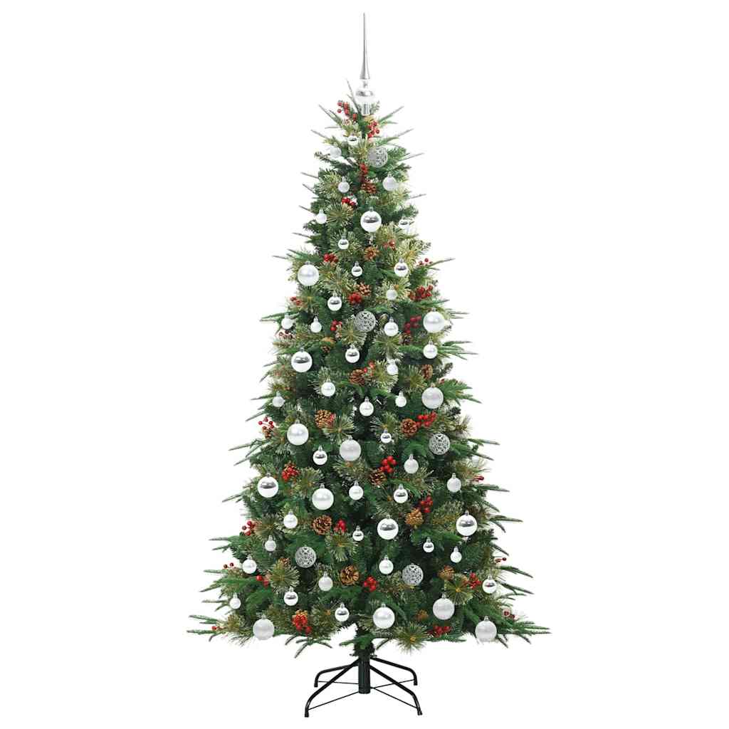 Kunstmatige Inklapbare Kerstboom Groen 180 cm PE en PVC is nu te koop bij PeponiXL, paradijselijk wonen!