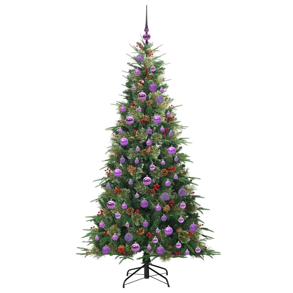 Kunstmatige Inklapbare Kerstboom Groen 180 cm PE en PVC is nu te koop bij PeponiXL, paradijselijk wonen!