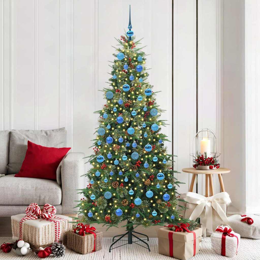 Kunstmatige Inklapbare Kerstboom Groen 180 cm PE en PVC is nu te koop bij PeponiXL, paradijselijk wonen!