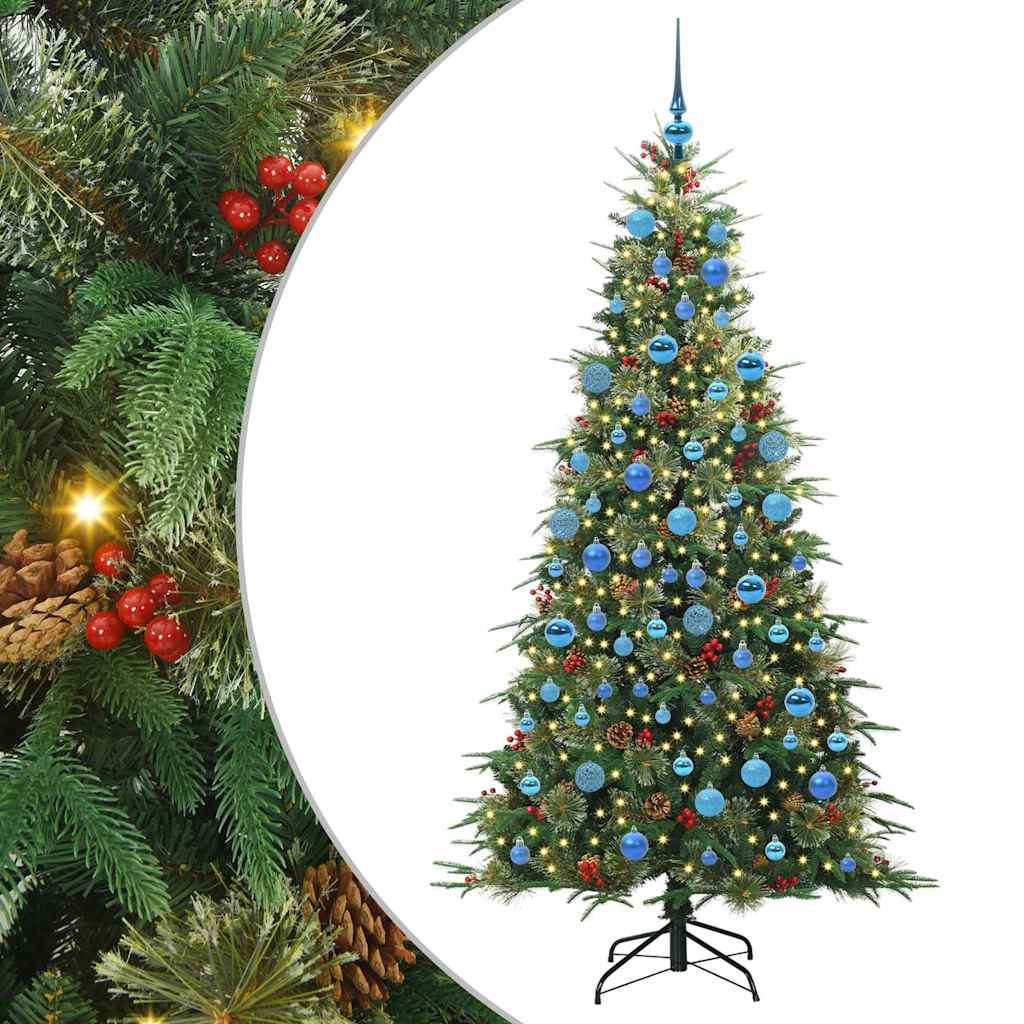 Kunstmatige Inklapbare Kerstboom Groen 180 cm PE en PVC is nu te koop bij PeponiXL, paradijselijk wonen!