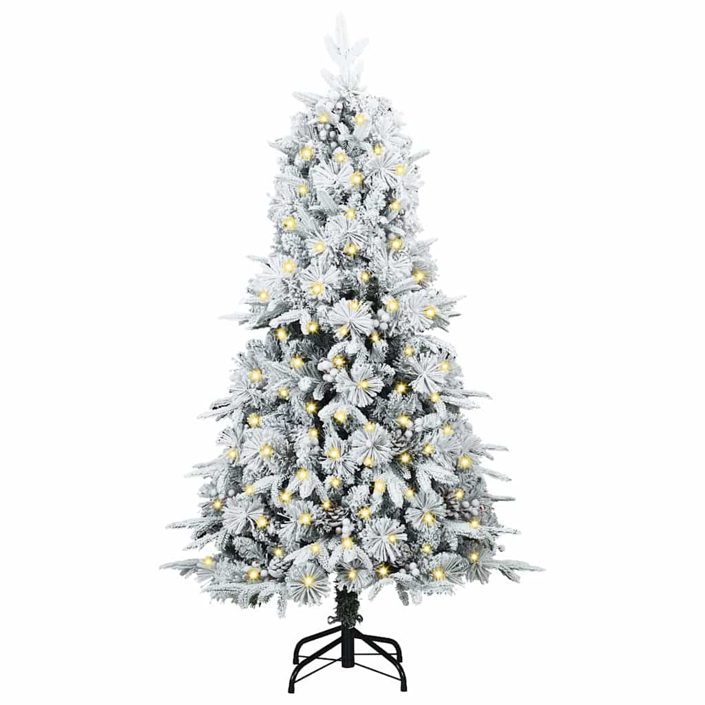 Kunstmatige Inklapbare Kerstboom Groen 120 cm PE en PVC is nu te koop bij PeponiXL, paradijselijk wonen!