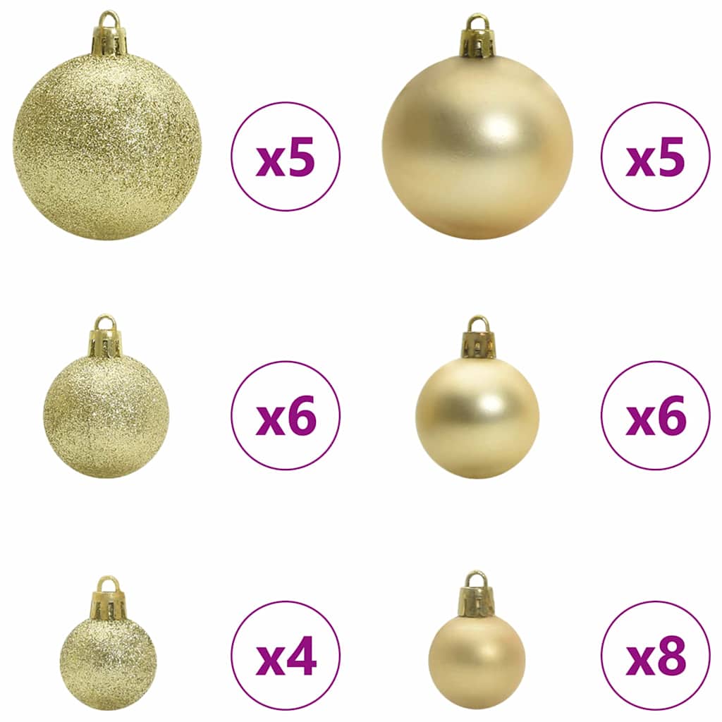 Kunstmatige Inklapbare Kerstboom Wit 120 cm PE en PVC is nu te koop bij PeponiXL, paradijselijk wonen!