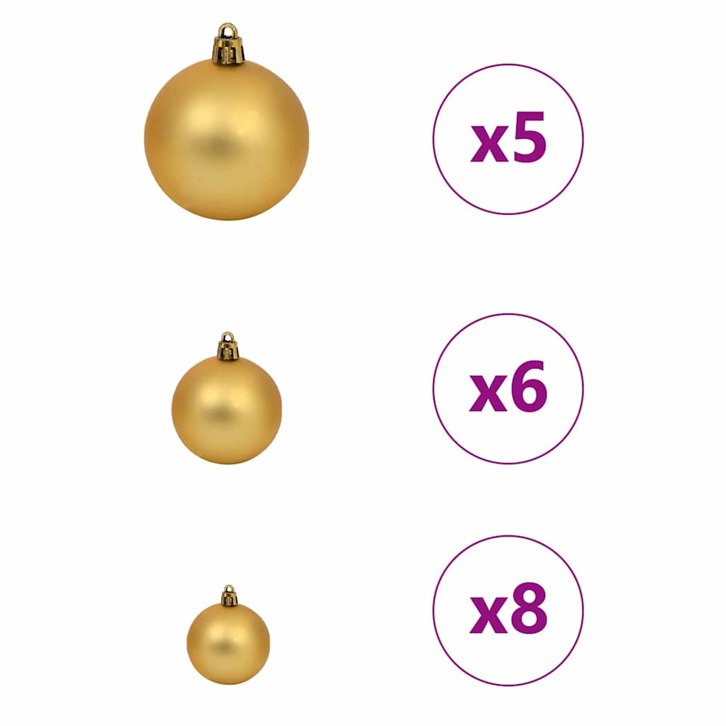 Kunstmatige Inklapbare Kerstboom Wit 150 cm PE en PVC is nu te koop bij PeponiXL, paradijselijk wonen!