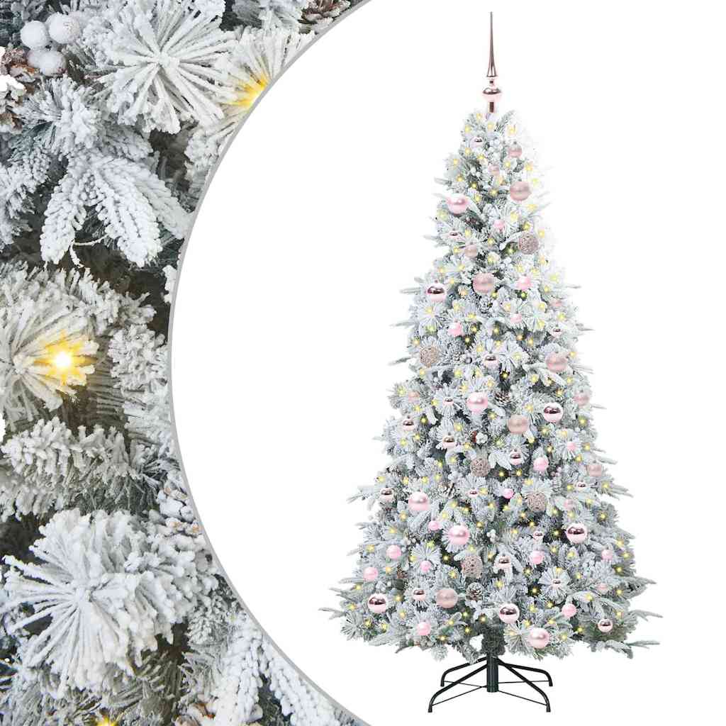 Kunstmatige Inklapbare Kerstboom Wit 180 cm PE en PVC is nu te koop bij PeponiXL, paradijselijk wonen!
