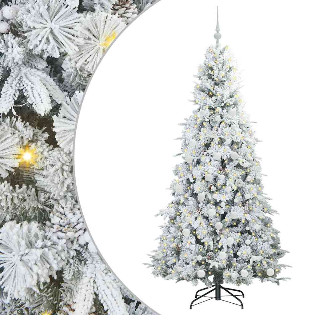 Kunstmatige Inklapbare Kerstboom Wit 180 cm PE en PVC is nu te koop bij PeponiXL, paradijselijk wonen!